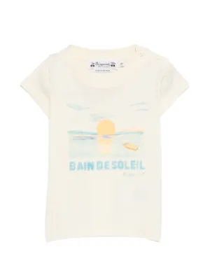 Bonpoint Tom Somerset Tシャツ | ブルー | FARFETCH JP