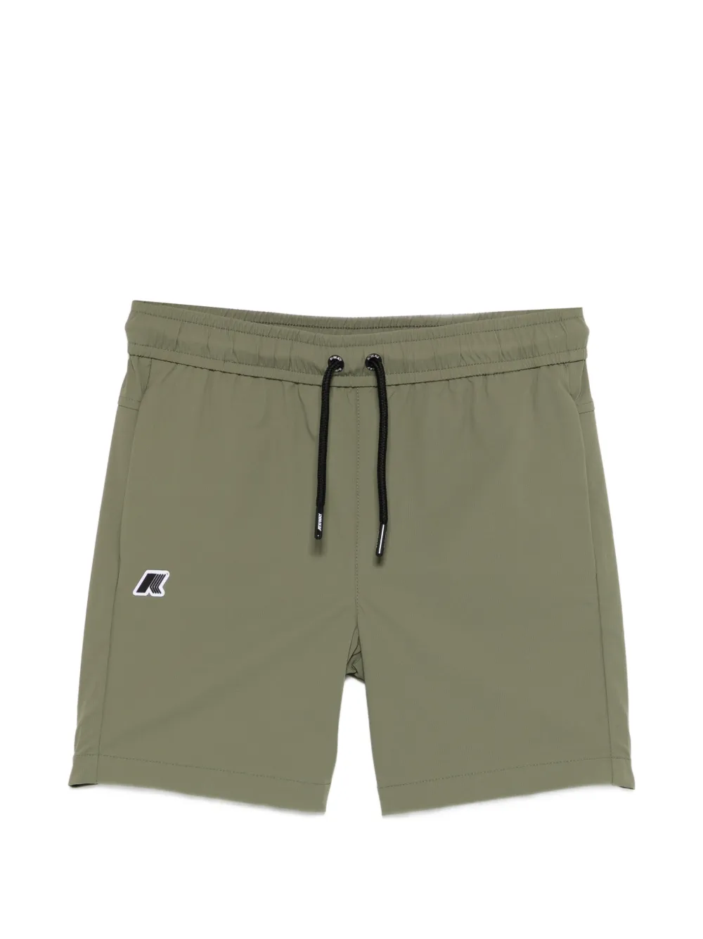 K Way Kids P. NesIlier drawstring logo shorts - Verde