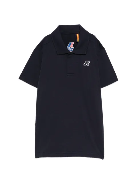 K Way Kids logo polo shirt