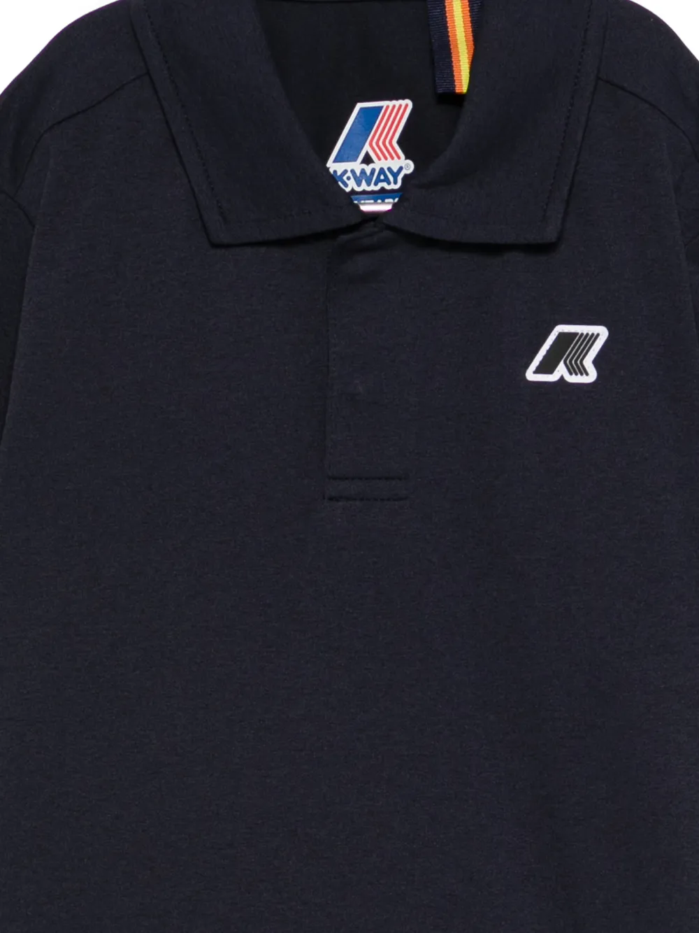  K Way Kids Logo Polo Shirt - Blue 