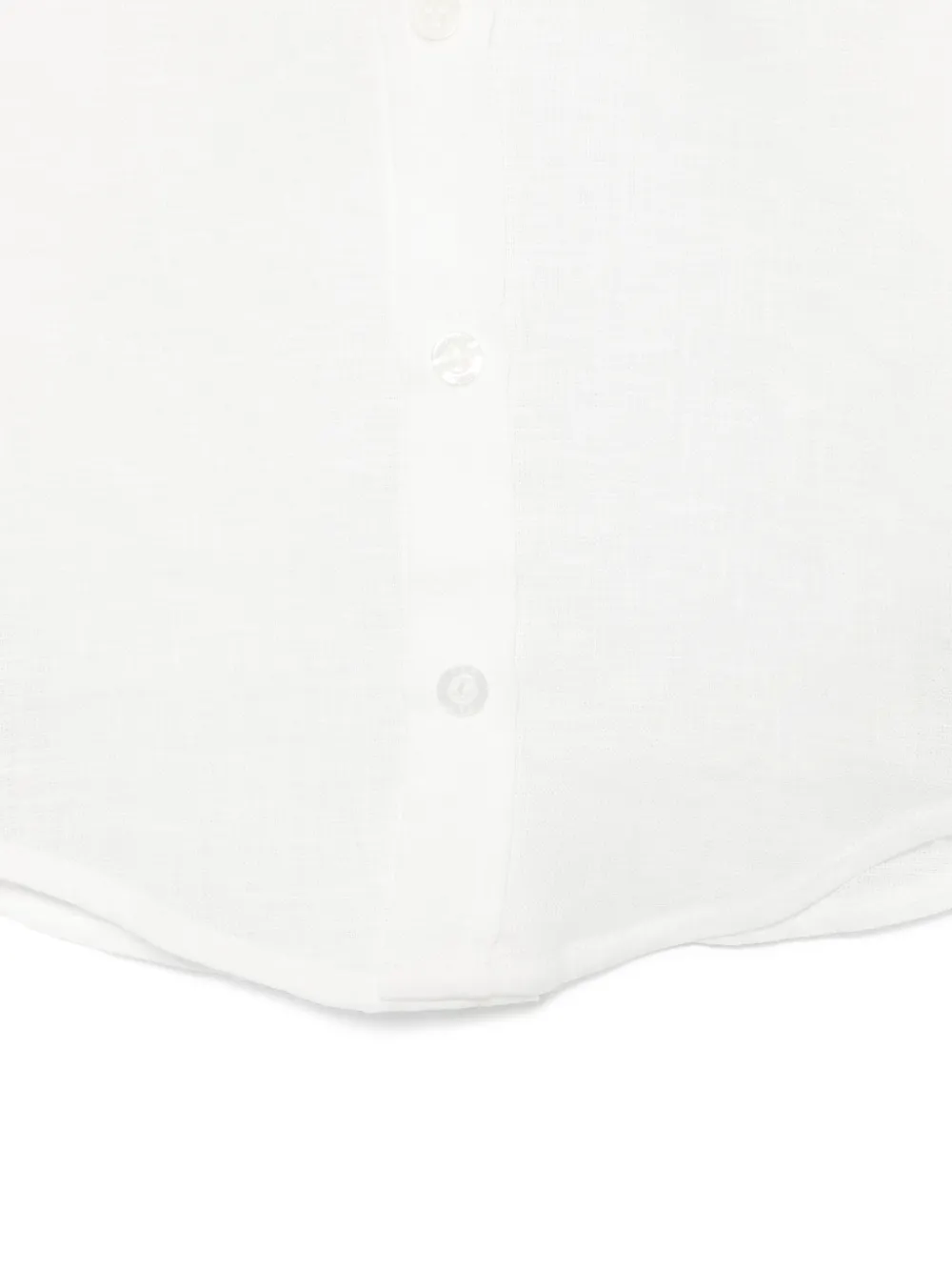  Fay Kids Camisa Con Botones - Blanco 