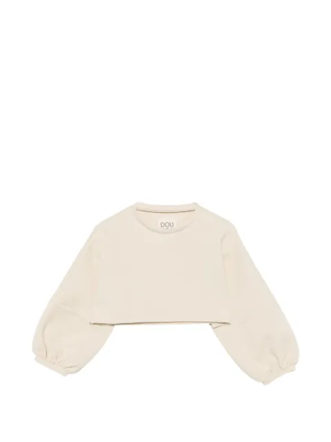 Douuod Kids logo crew-neck sweatshirt