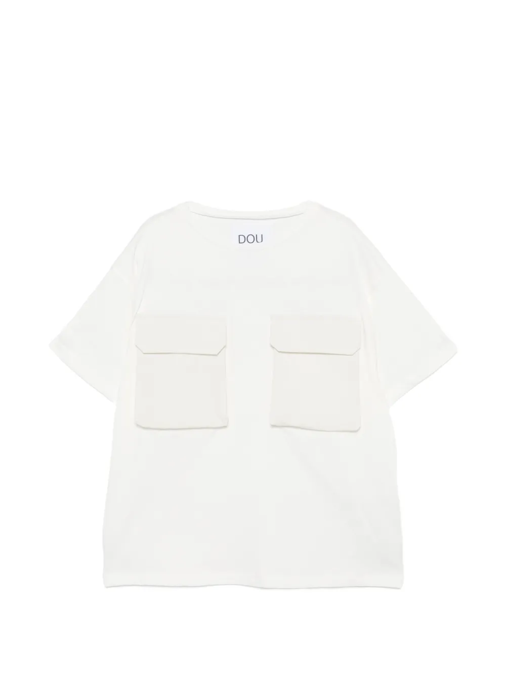 Douuod Kids pocket T-shirt - Bianco