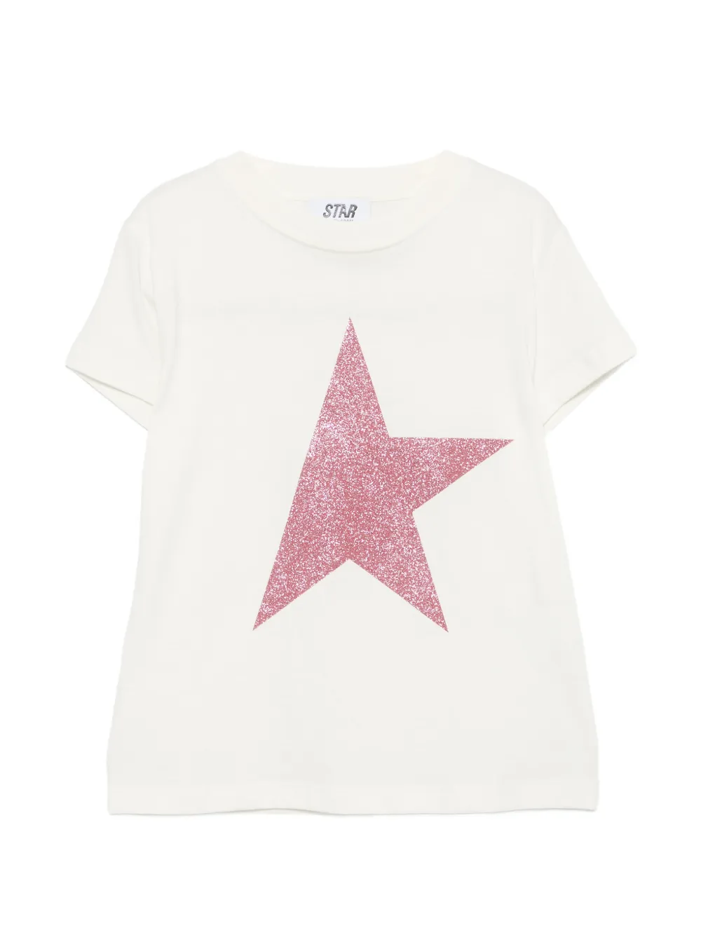Golden Goose Kids crew-neck T-shirt - Toni neutri