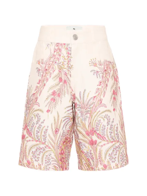 ETRO KIDS floral-print casual shorts