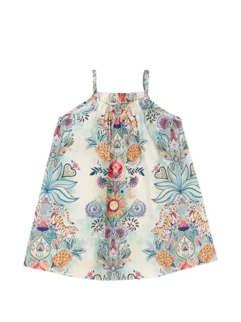 Just Cavalli Kids tropical-print dress