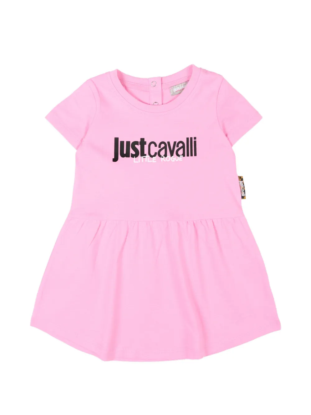 Just Cavalli Babies' Short-sleeves Dress In Pink