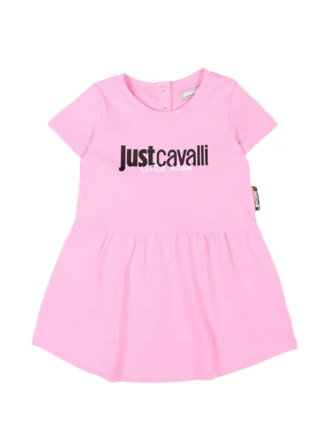 Just Cavalli Kids vestido manga corta