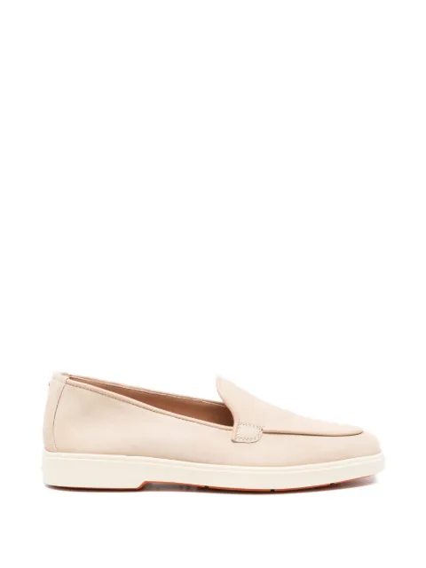 Santoni mocasines de gamuza