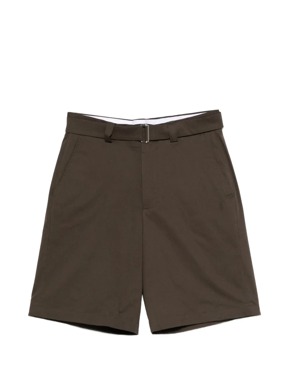Low Brand belted shorts - Marrone