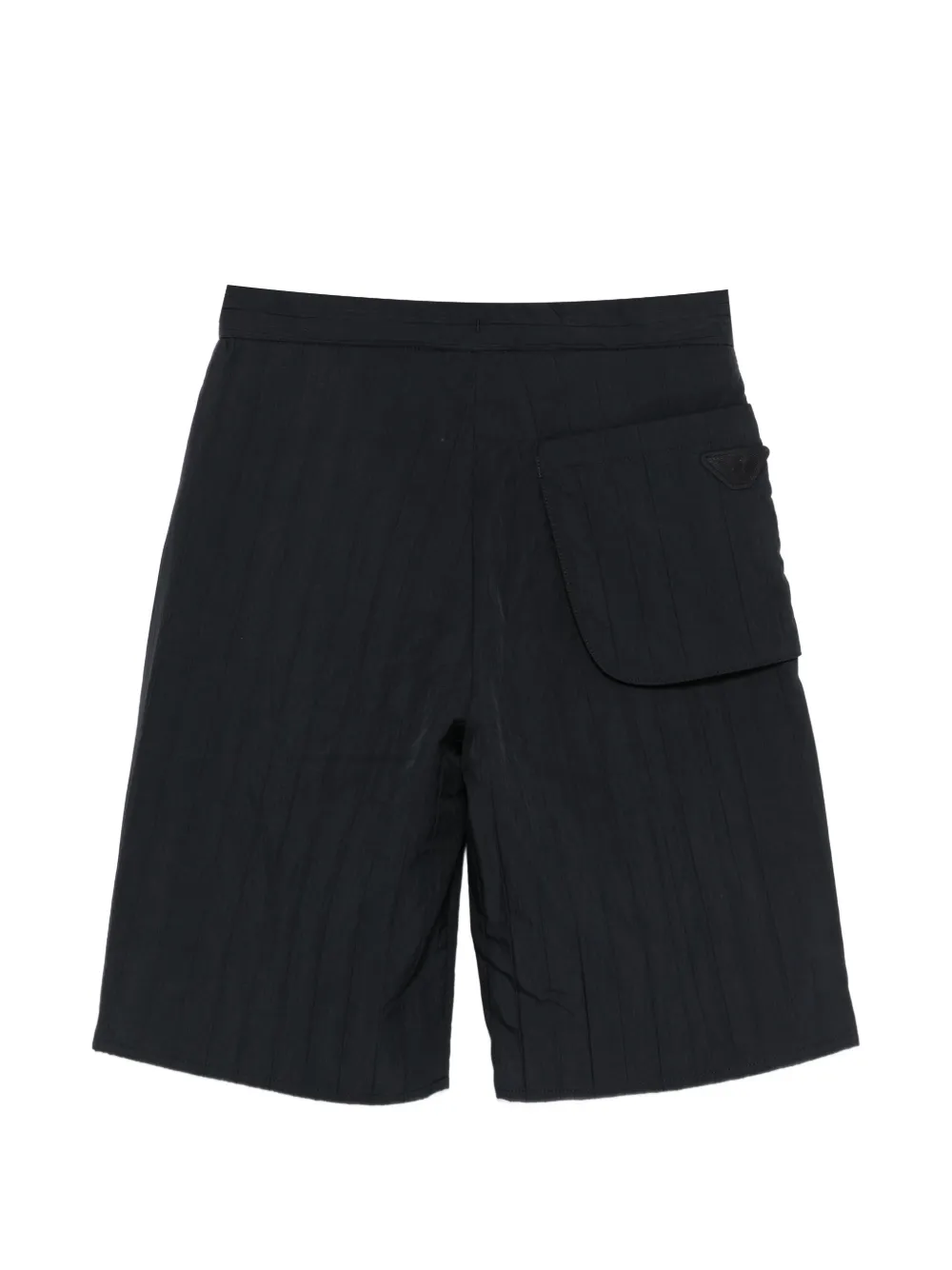 Emporio Armani Kids Shorts met zak Zwart