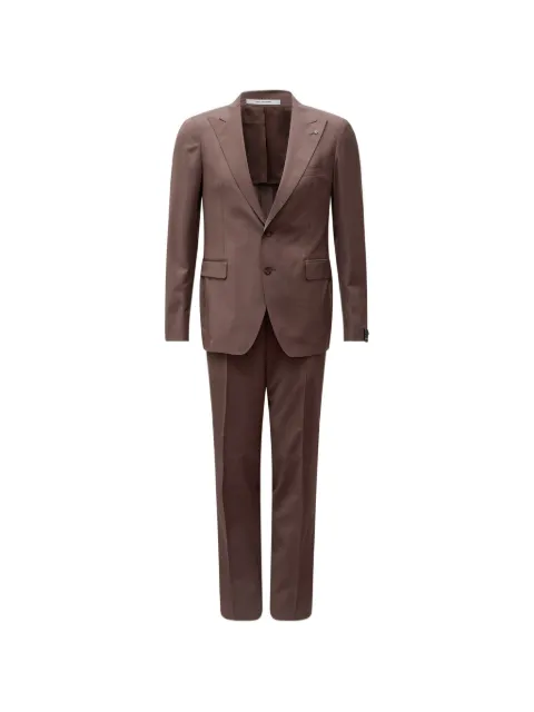Tagliatore peak-lapel single-breasted suit