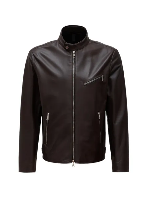 Tagliatore Berry leather jacket