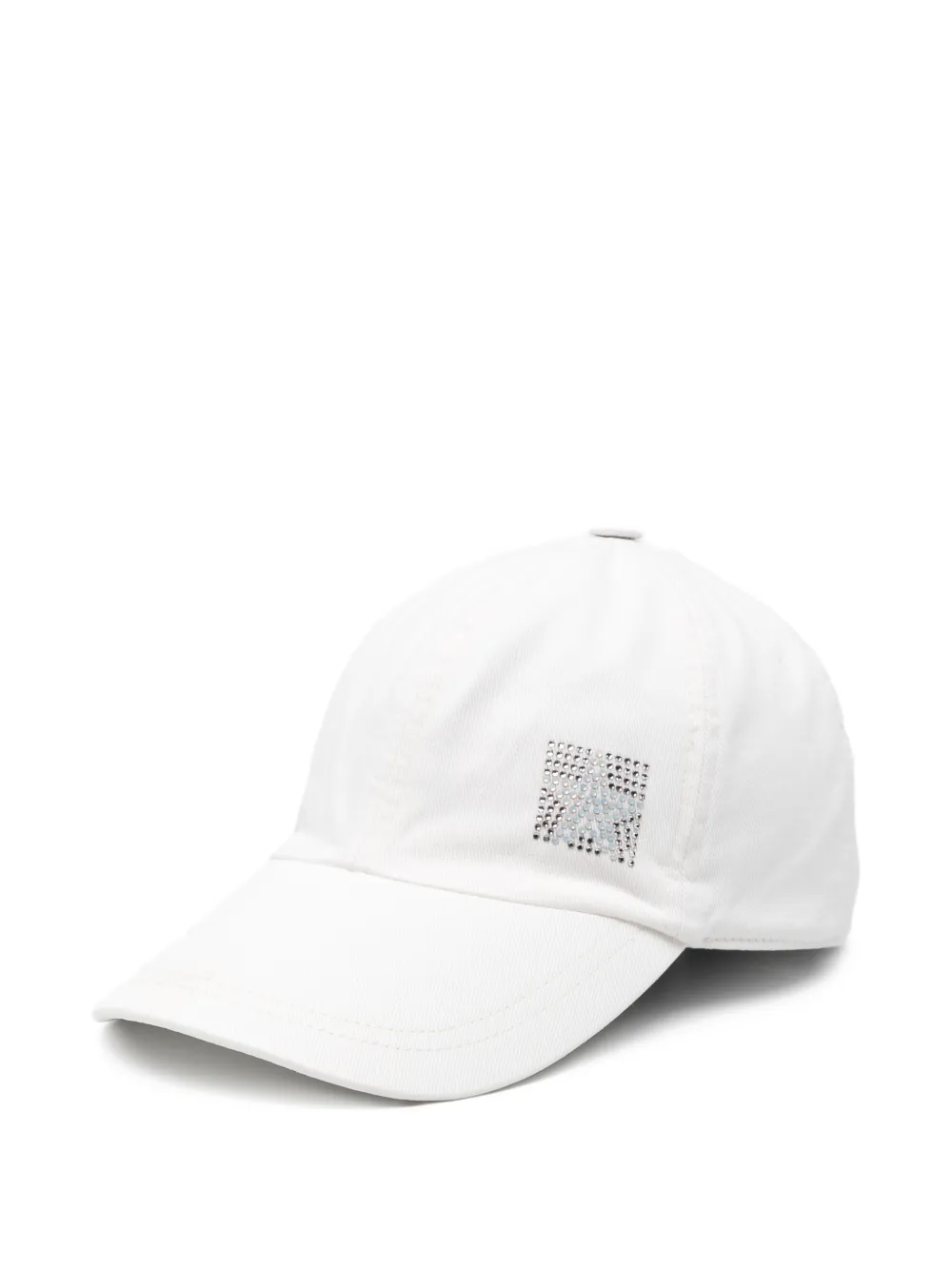 Lorena Antoniazzi embellished cap - Bianco