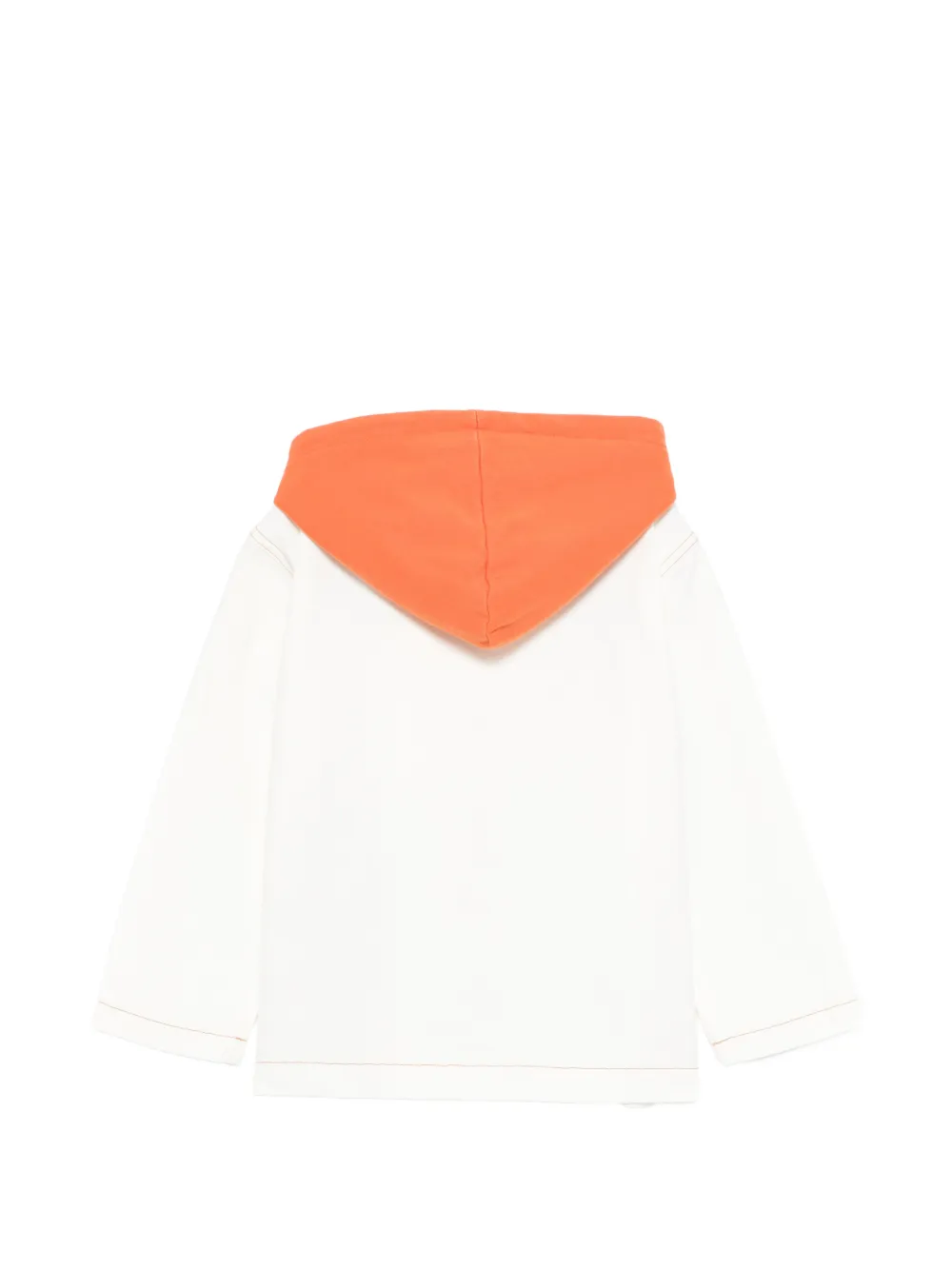 Stella McCartney Kids Jack met capuchon en applicatie Wit