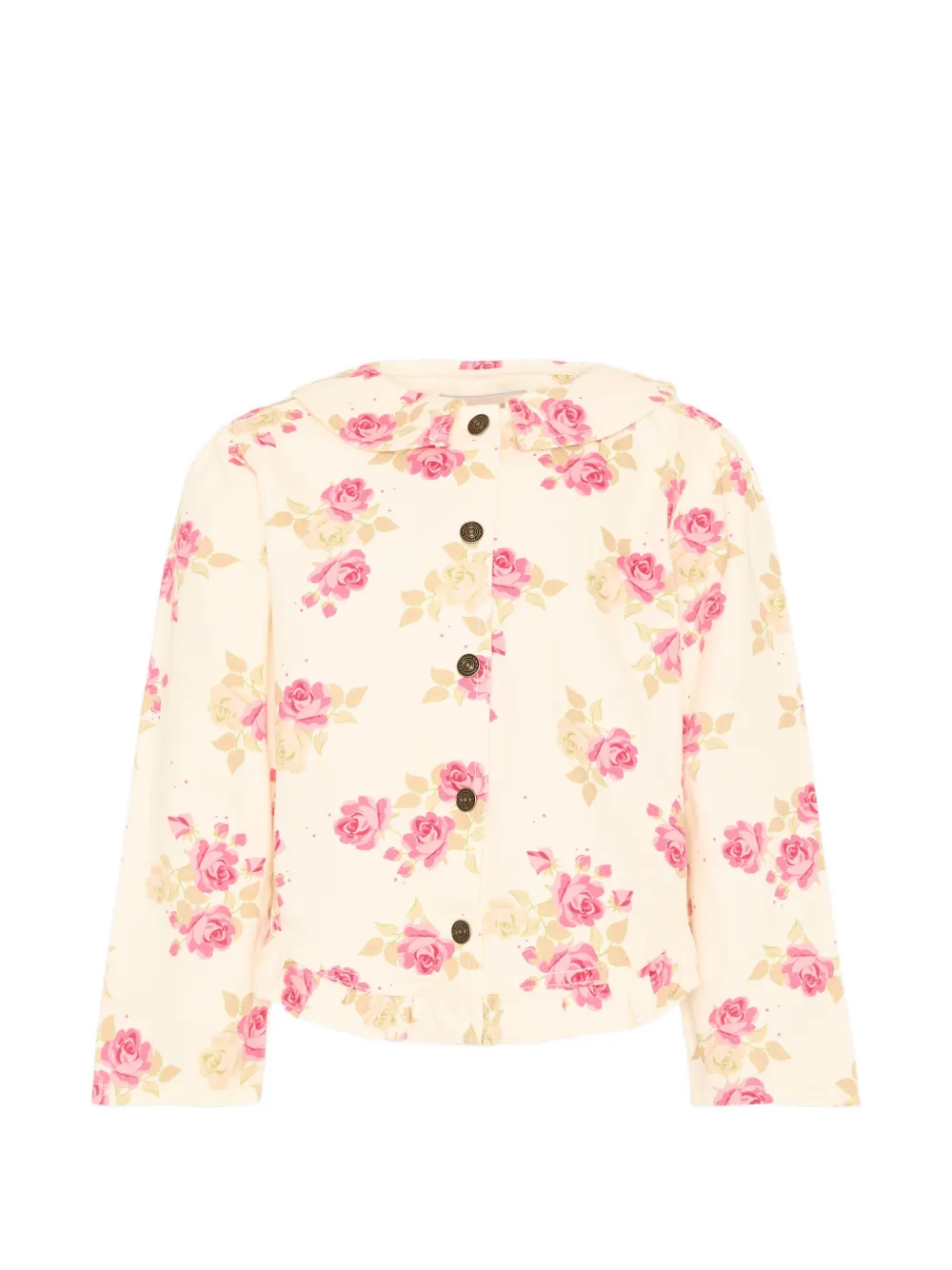 Konges Sløjd Giacca a fiori - Toni neutri