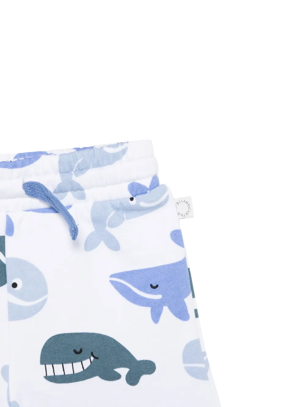  Stella Mccartney Kids Drawstring Shorts - White 