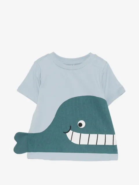 Stella McCartney Kids logo-detail T-shirt