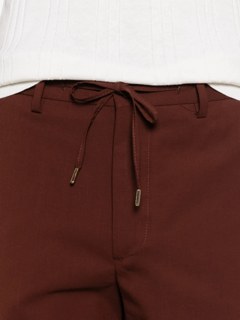 Briglia 1949 Covents broek met trekkoord Bruin