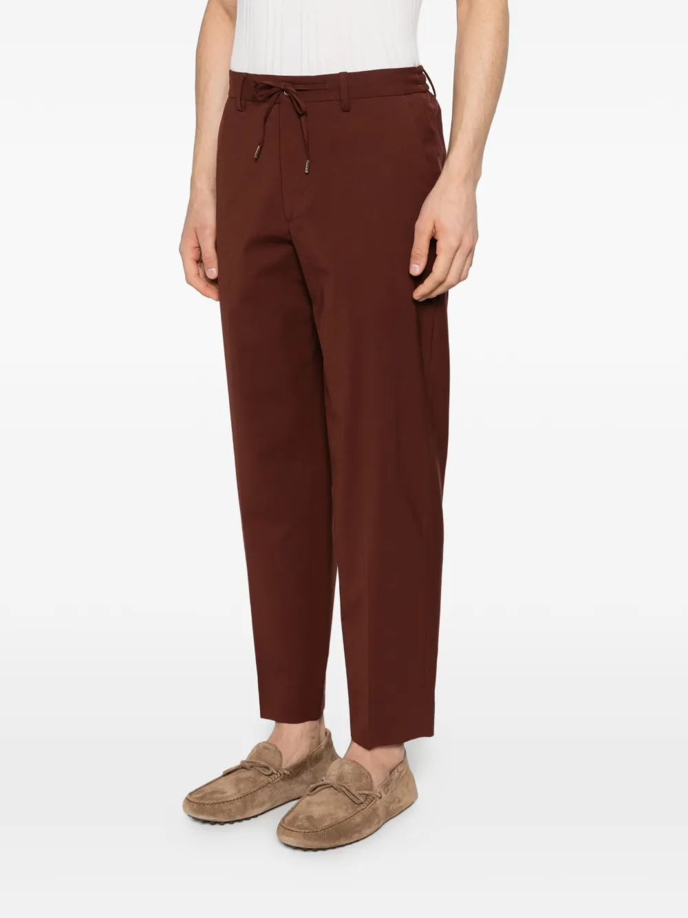 Briglia 1949 Covents broek met trekkoord Bruin