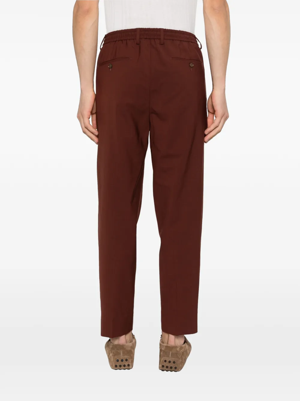 Briglia 1949 Covents broek met trekkoord Bruin