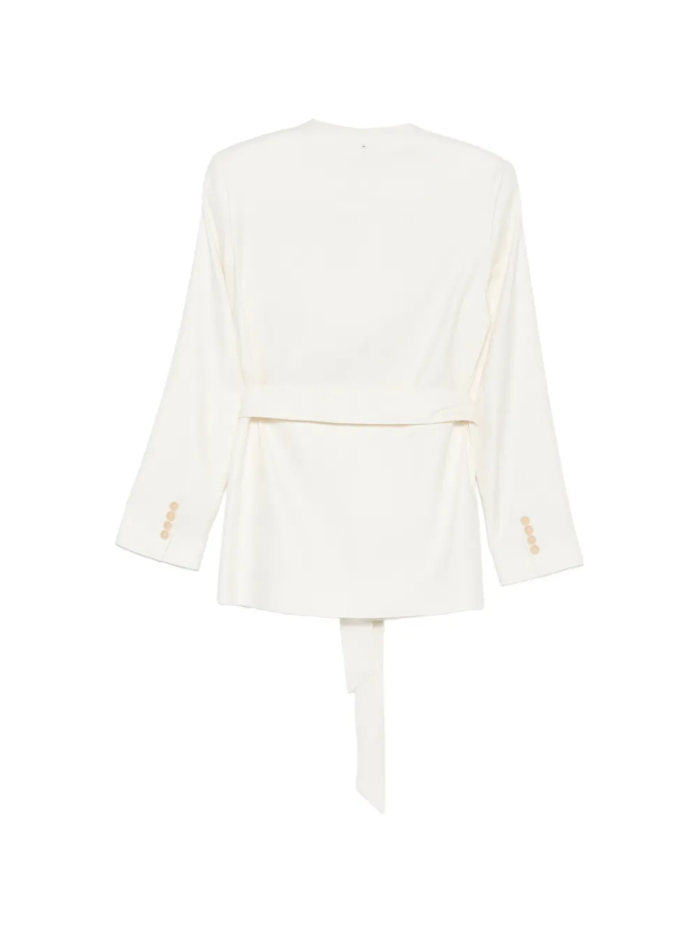  Lorena Antoniazzi Tie-belt Jacket - Neutrals 