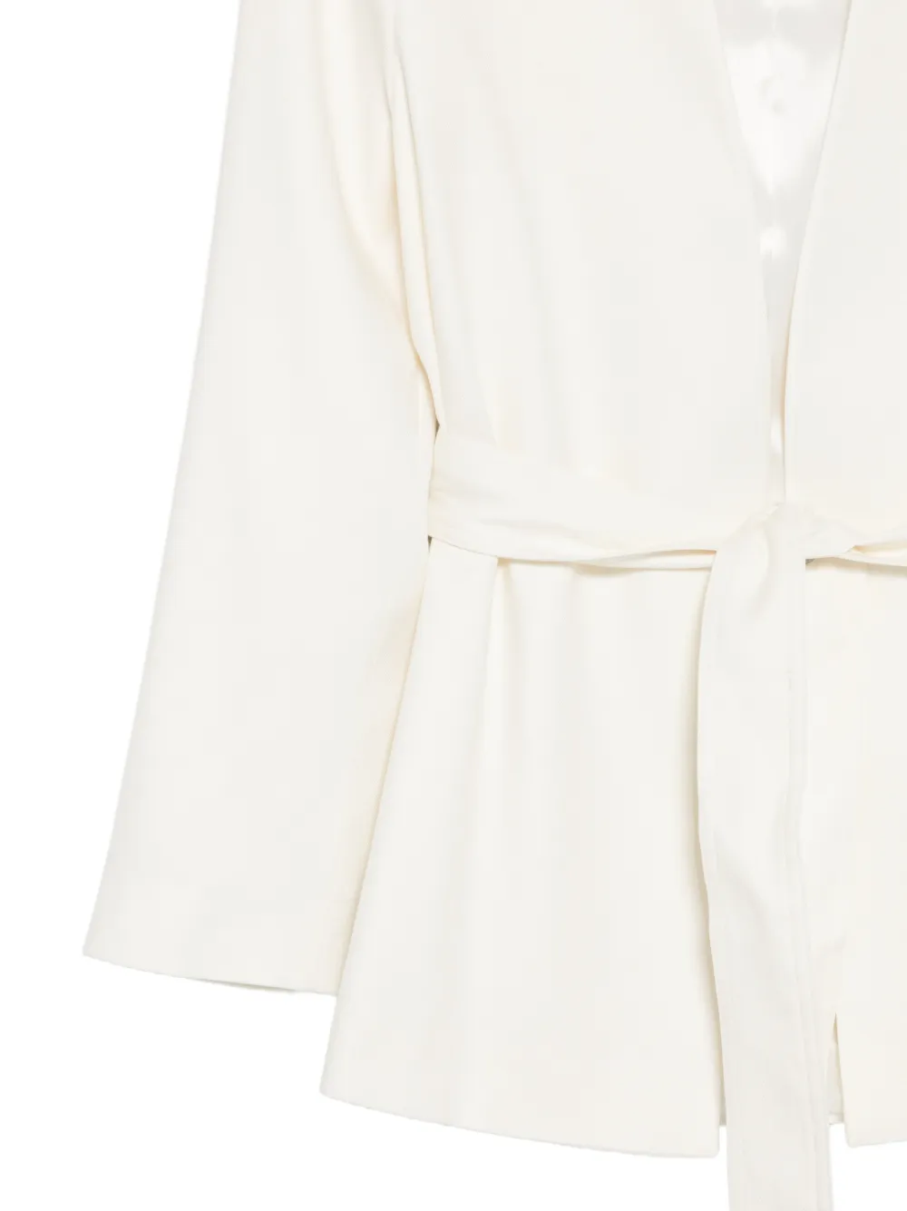 Lorena Antoniazzi Tie-belt Jacket - Neutrals 