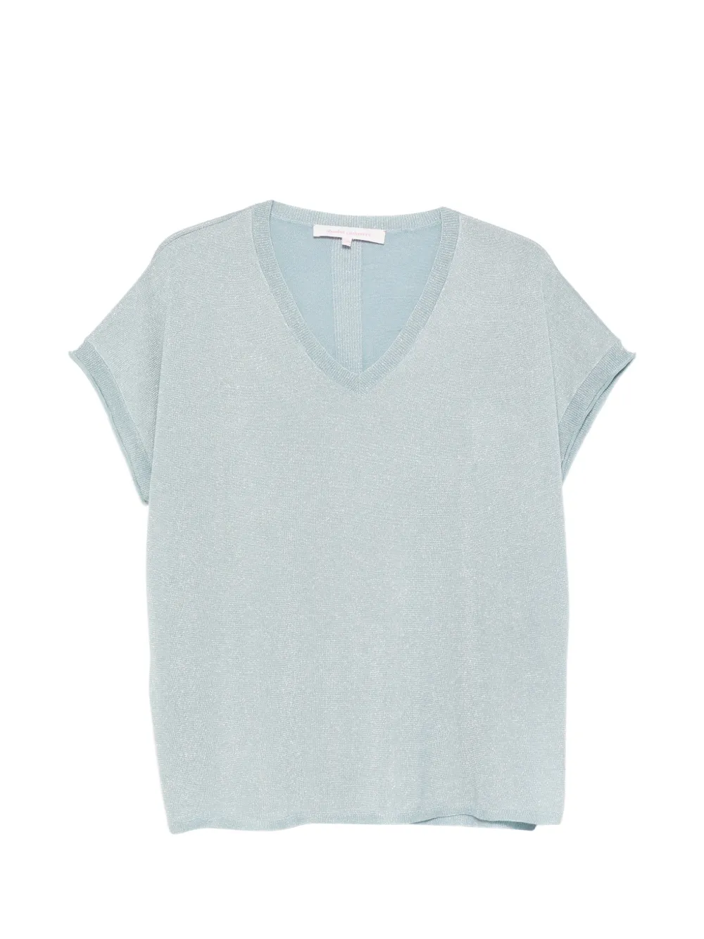 absolut cashmere Miranda V-neck T-shirt - Blu