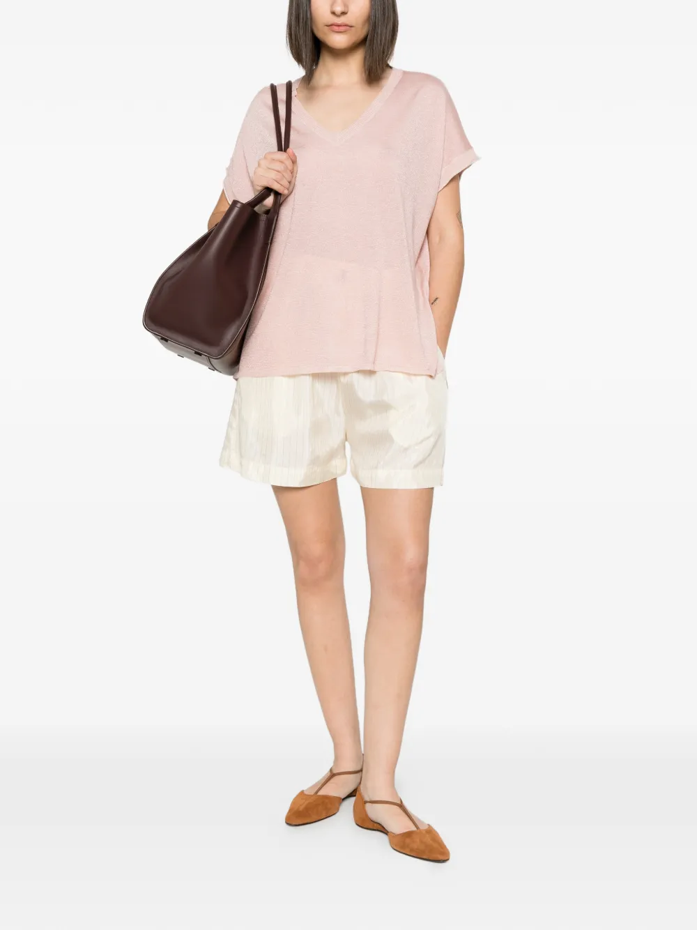 Absolut Cashmere Miranda T-shirt | Pink | FARFETCH UK