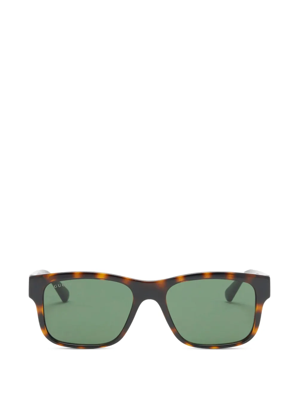 Gucci Eyewear Havana square-frame sunglasses - Marrone