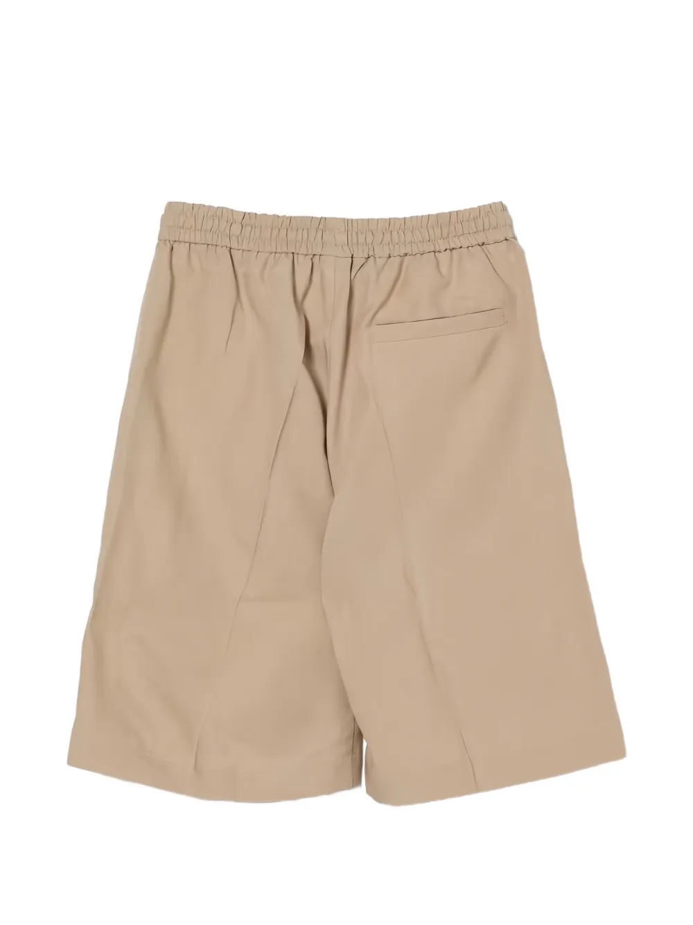  Manuel Ritz Kids Elasticated-waistband Shorts - Neutrals 