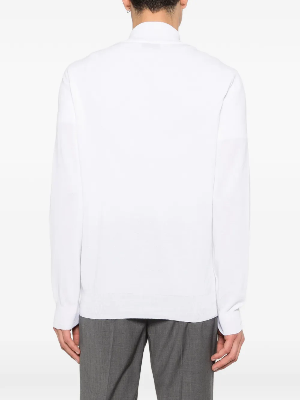 Gran Sasso Vest met rits Wit