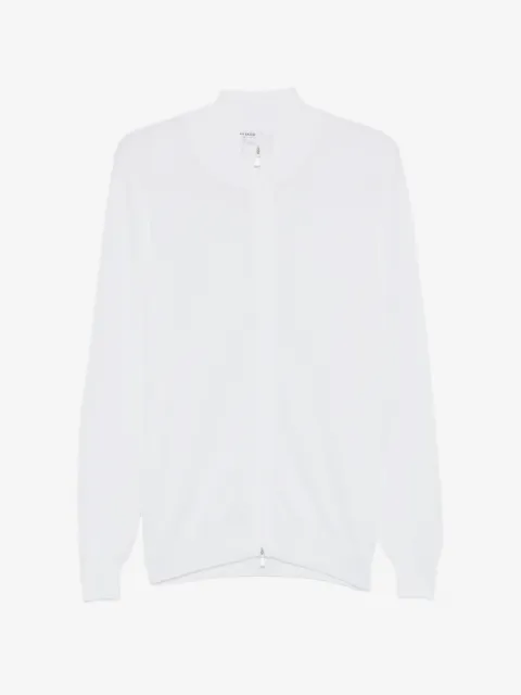 Gran Sasso zip-up cotton cardigan