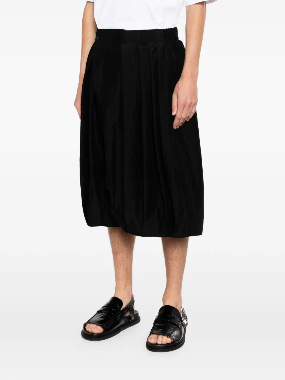 SONGZIO Gesmockte shorts Zwart
