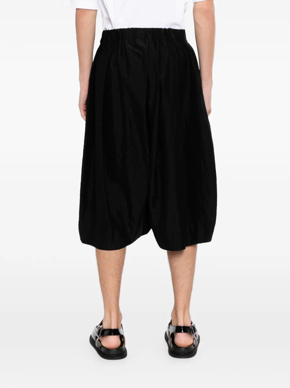 SONGZIO Gesmockte shorts Zwart