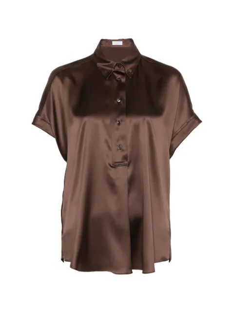 Brunello Cucinelli blusa con botones