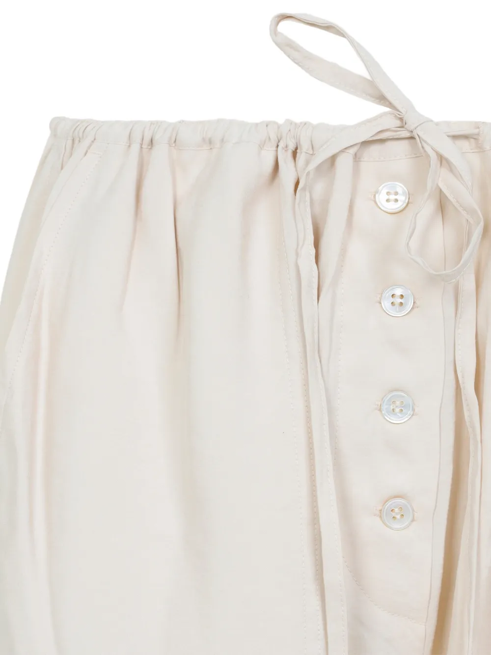  Studio Nicholson Hera Drawstring Trousers - Neutrals 