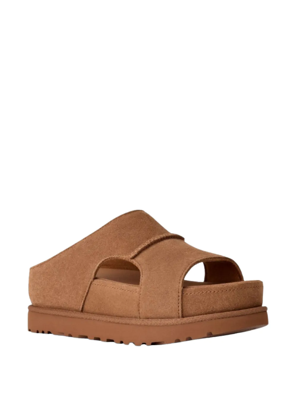 UGG Goldenstar platform sandals Beige