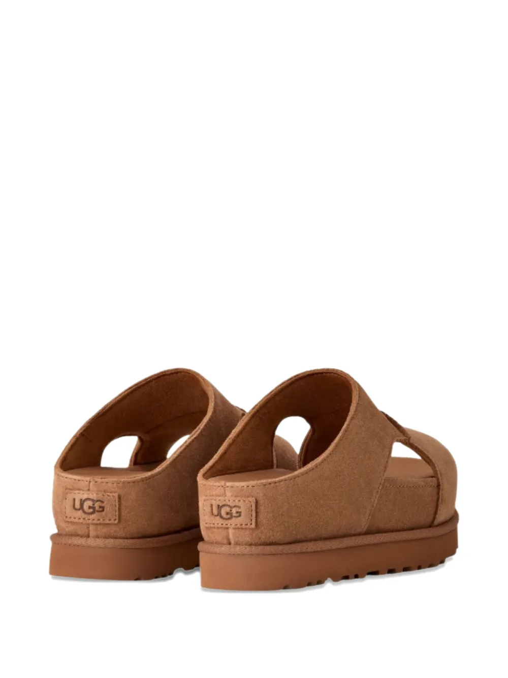 UGG Goldenstar platform sandals Beige