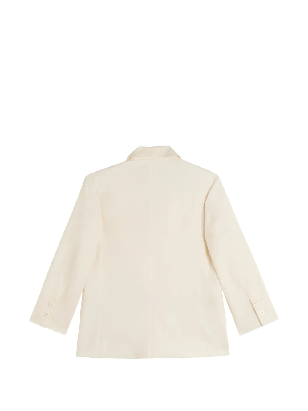 Stella Mccartney Button Blazer In Neutral