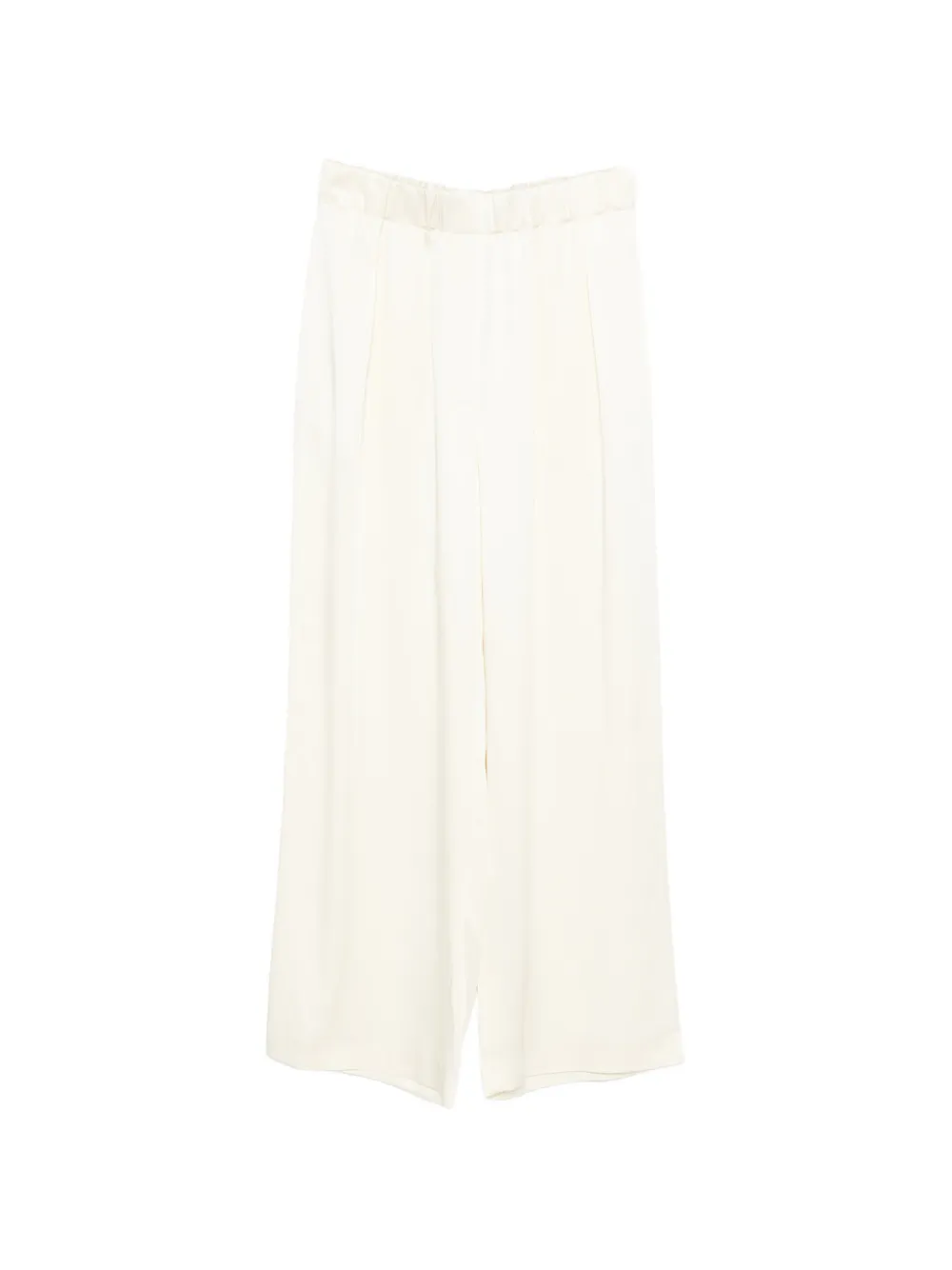 Jil Sander elasticated-waistband palazzo pants - Toni neutri