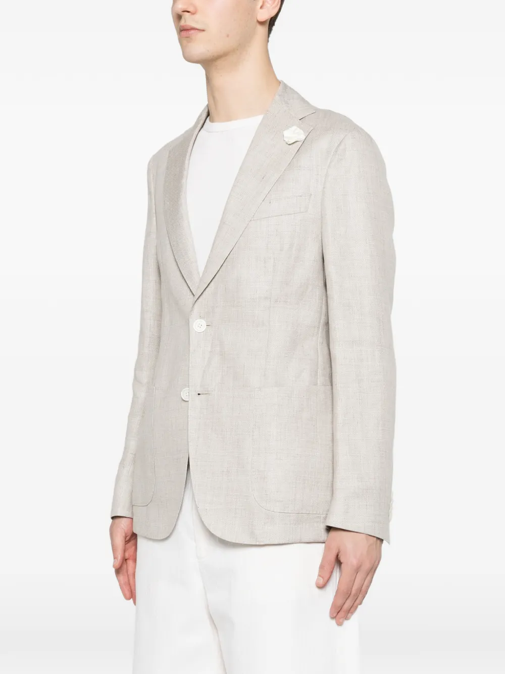  Boss Hanry Two-button Blazer - Neutrals 