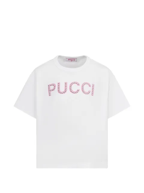PUCCI Junior studded T-shirt