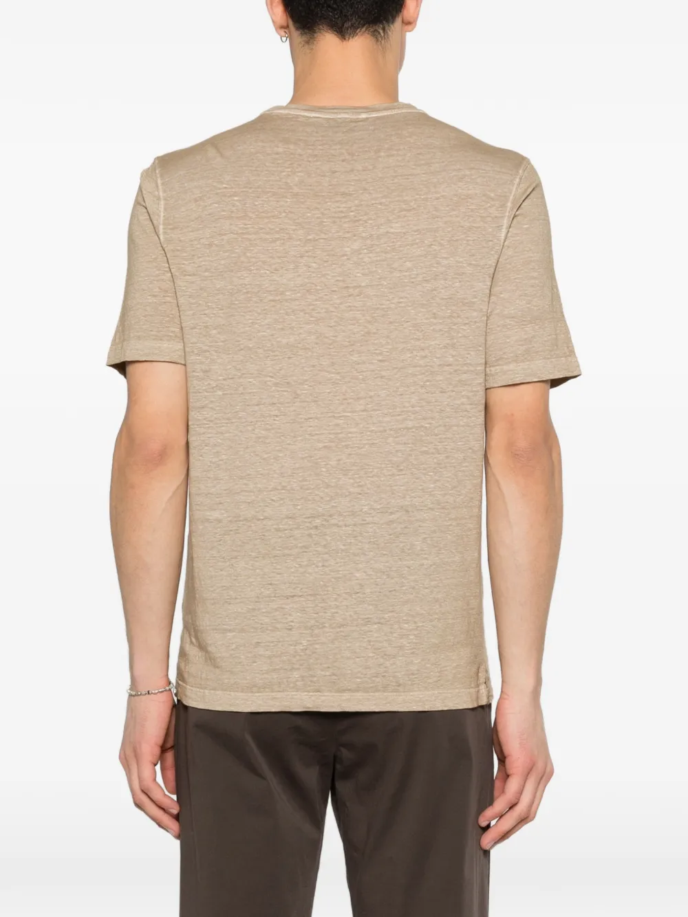 Gran Sasso T-shirt met ronde hals Beige