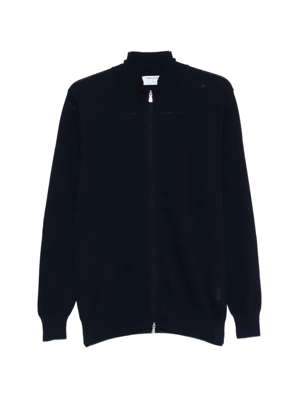 Gran Sasso zip-fastening cardigan - Blu