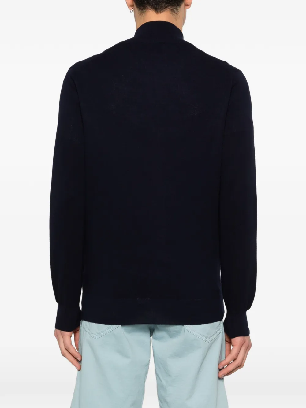 Gran Sasso Vest met rits Blauw