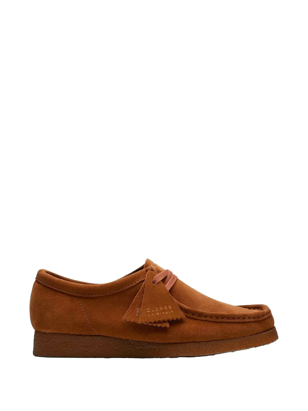 Clarks Originals Wallabee suede boat shoes - Marrone