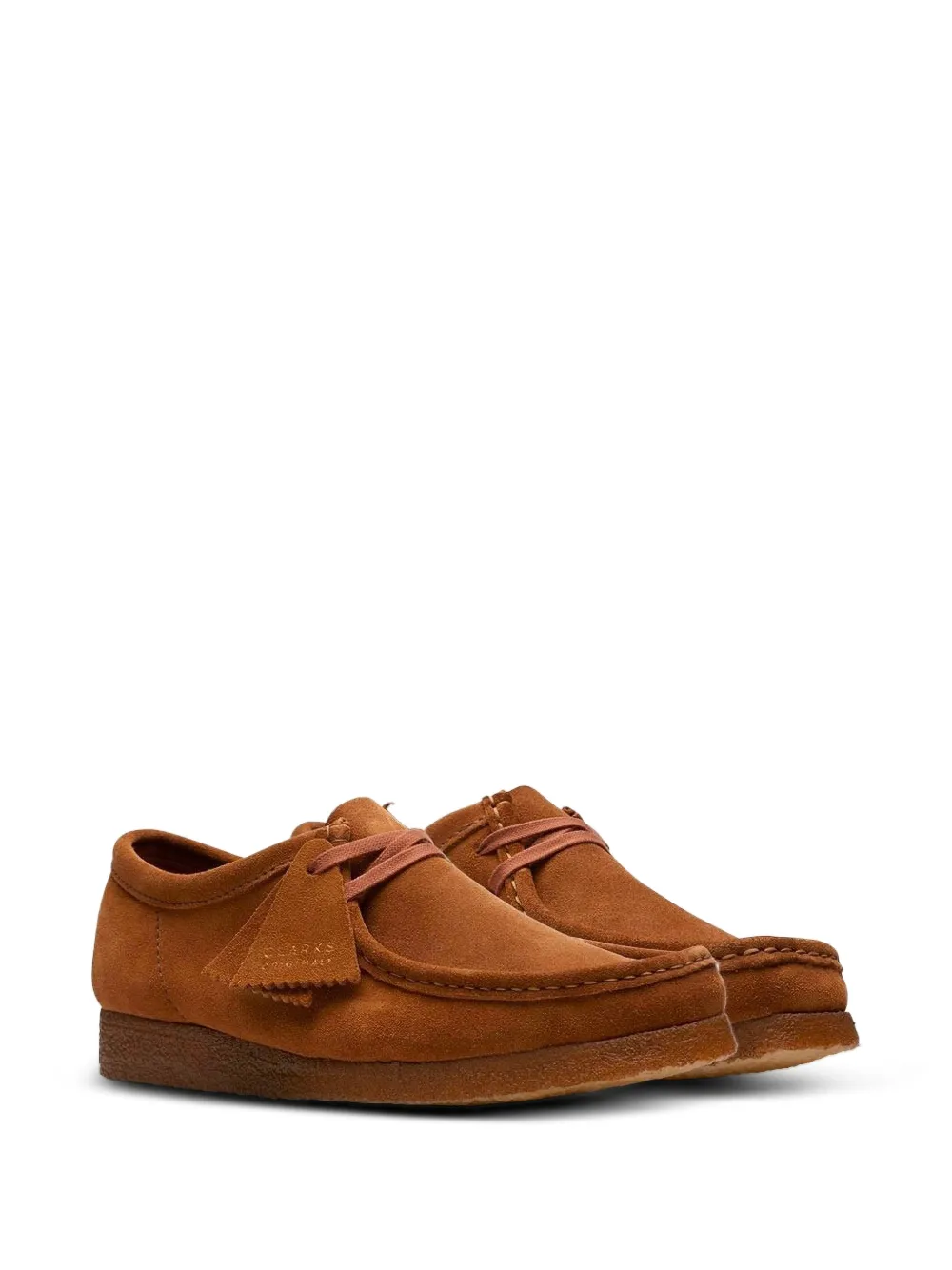 Clarks Originals Wallabee suède bootschoenen Bruin