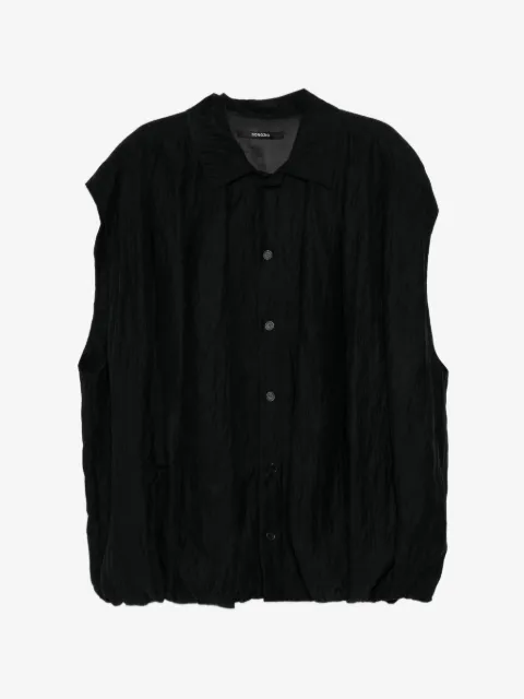 SONGZIO camisa sin mangas con botones