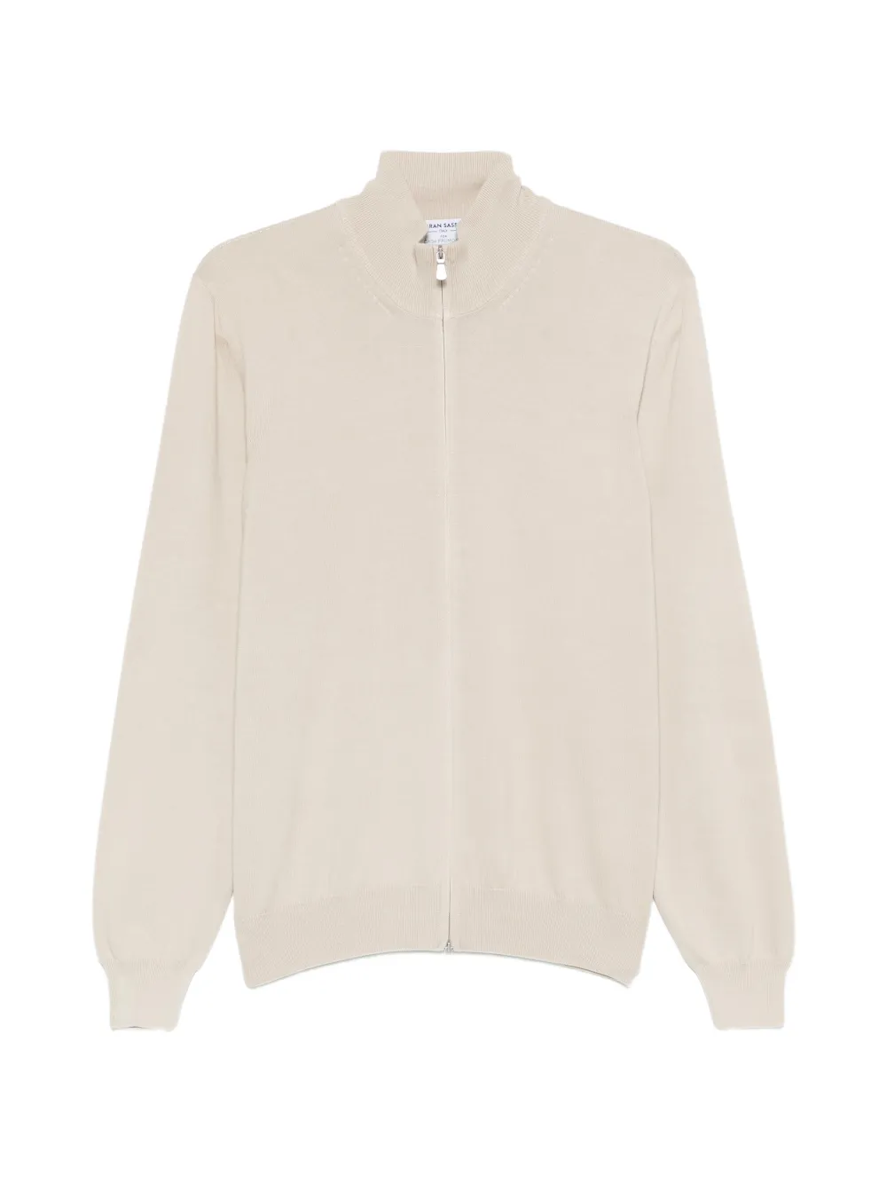 Gran Sasso zip cardigan - Toni neutri